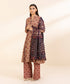 Women's Unstitched Khaddar Printed Multi 2 Piece Suit